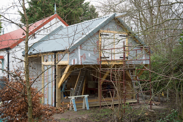 tiny barn gable weathertight