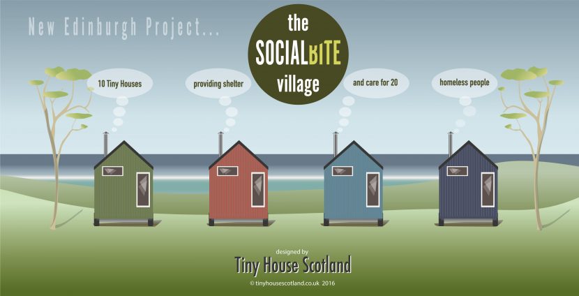 Social Bite Tiny House Homeless Village - concept - Tiny House Scotland