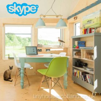 Skype consultation with Tiny House Scotland