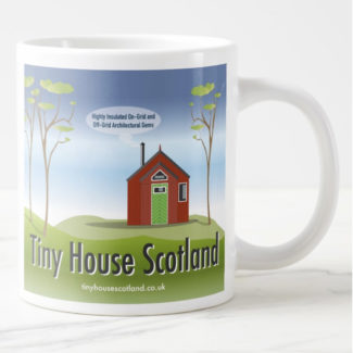 Tiny House Scotland Log Mug 20oz