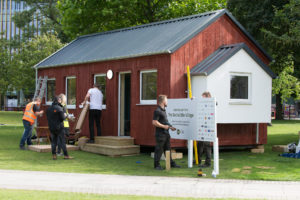 The Social Bite NestHouse designed by Tiny House Scotland going on display at the Edinburgh Festival