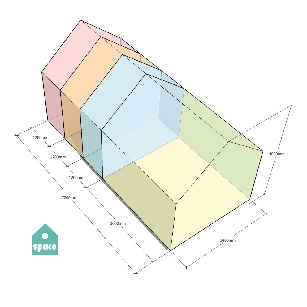 NestHouse SPACE sizes