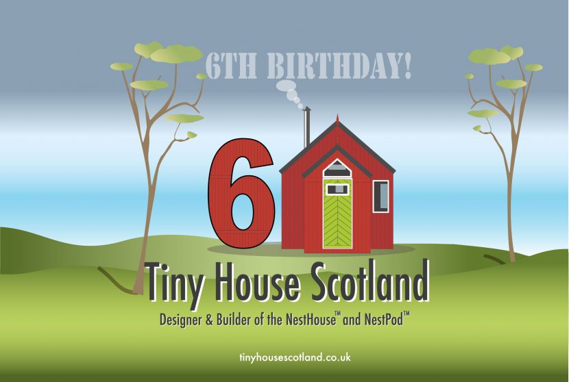 Tiny House Scotland is 5 years old this month!