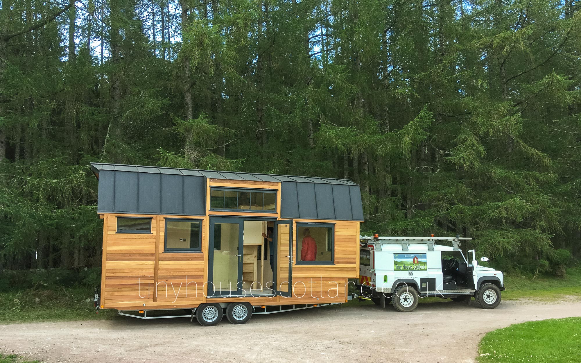 NestPod™ NP003 arrives at it's new home in the Scottish Highlands.